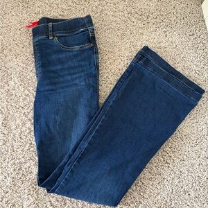 Spanx Flare Jeans in Midnight Shade
